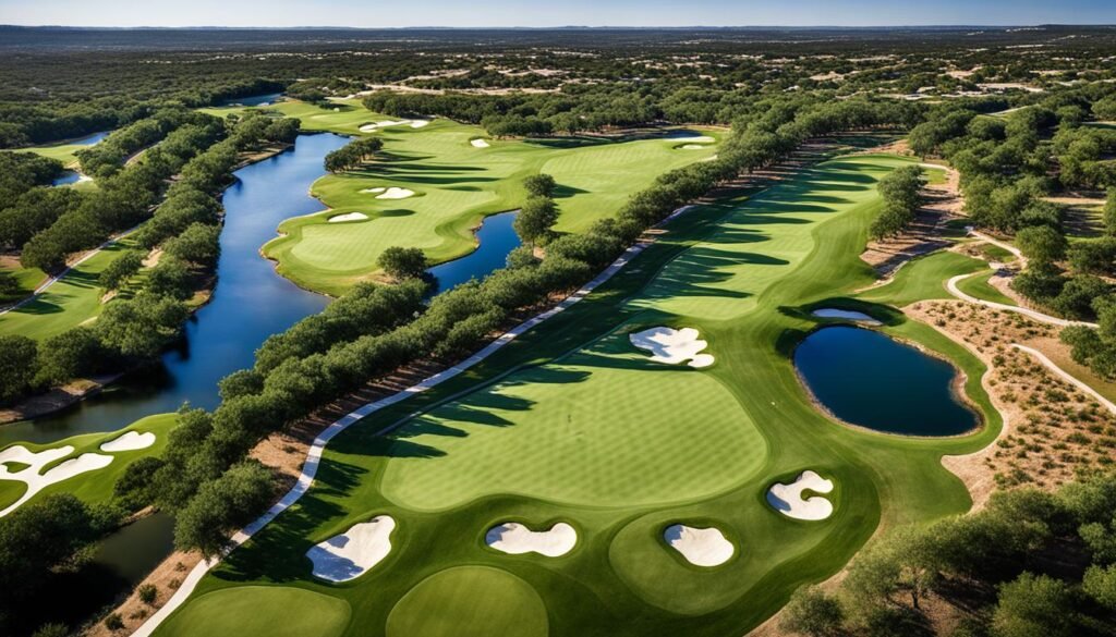 Falconhead Golf Club course layout Falconhead Golf Club course layout