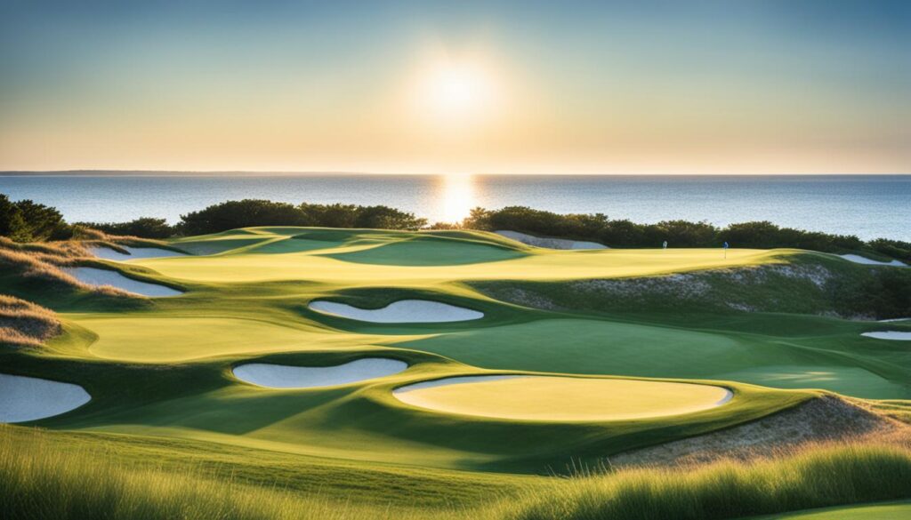 Fishers Island Club scenic views