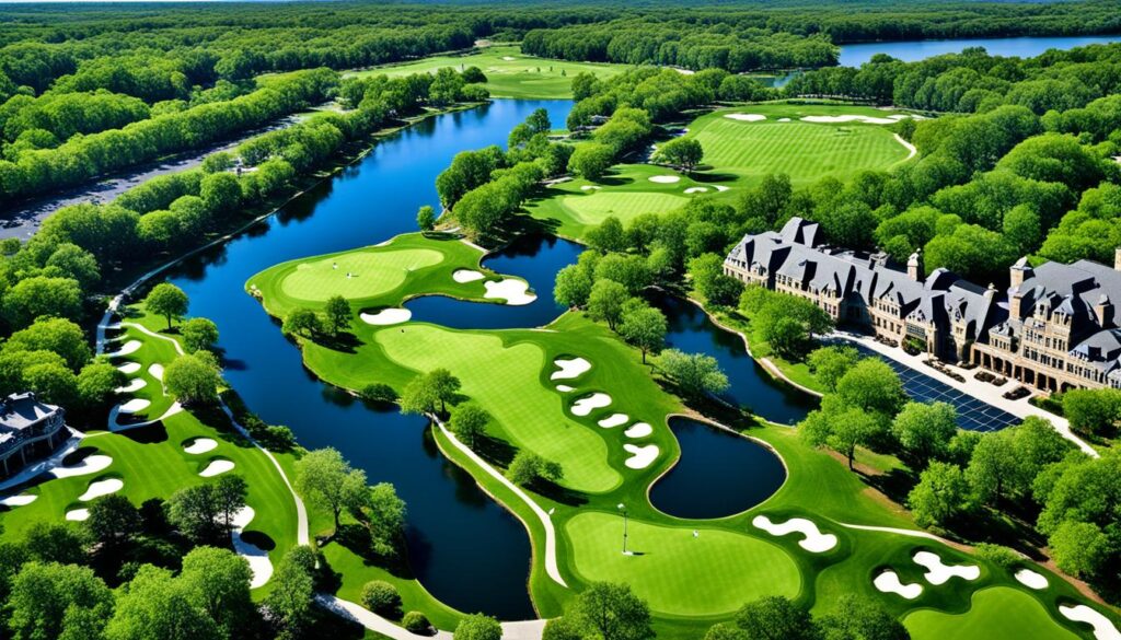 Golf course design in Central Park