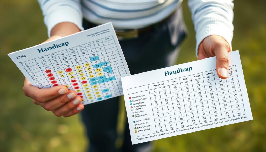 Golf handicap system