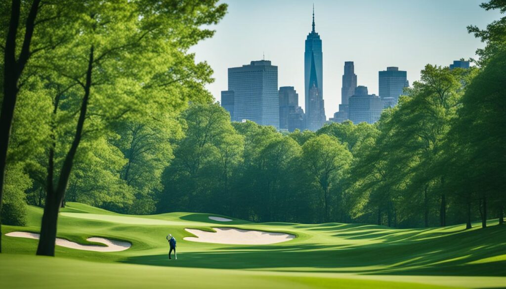 Hidden golf courses in New York City