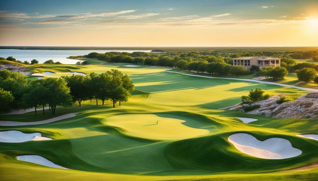 Lake Hefner Golf Club scenic views