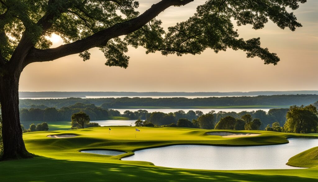 Madison's unique geography for Midwest golf