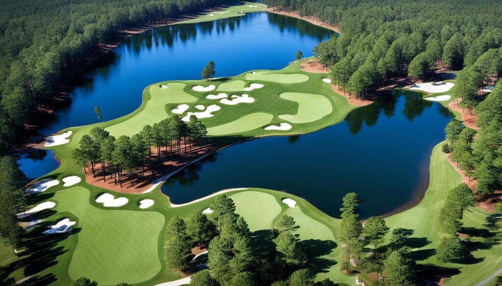 Mid Pines Inn and Golf Club course layout Mid Pines Inn and Golf Club course layout