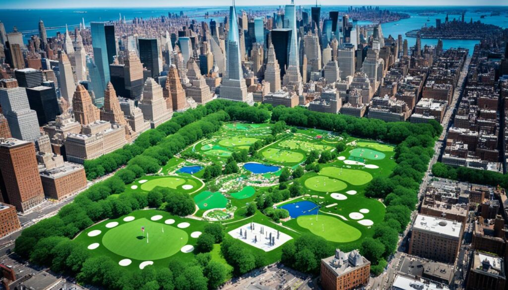 NYC golf courses