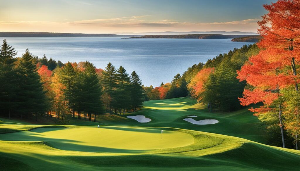 New England golf course types