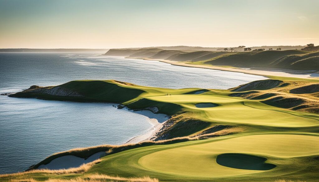 Newport National Golf Club links-style course Newport National Golf Club links-style course