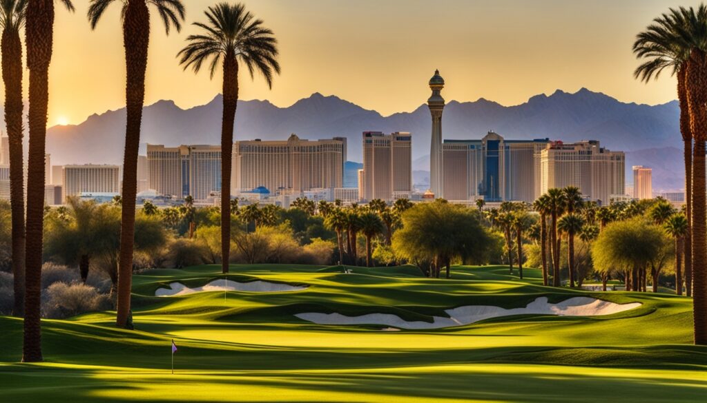 Off-peak golf in Las Vegas