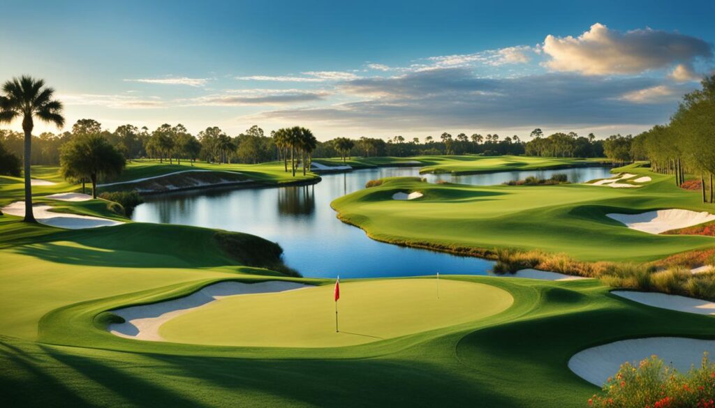 Orlando golf landscape