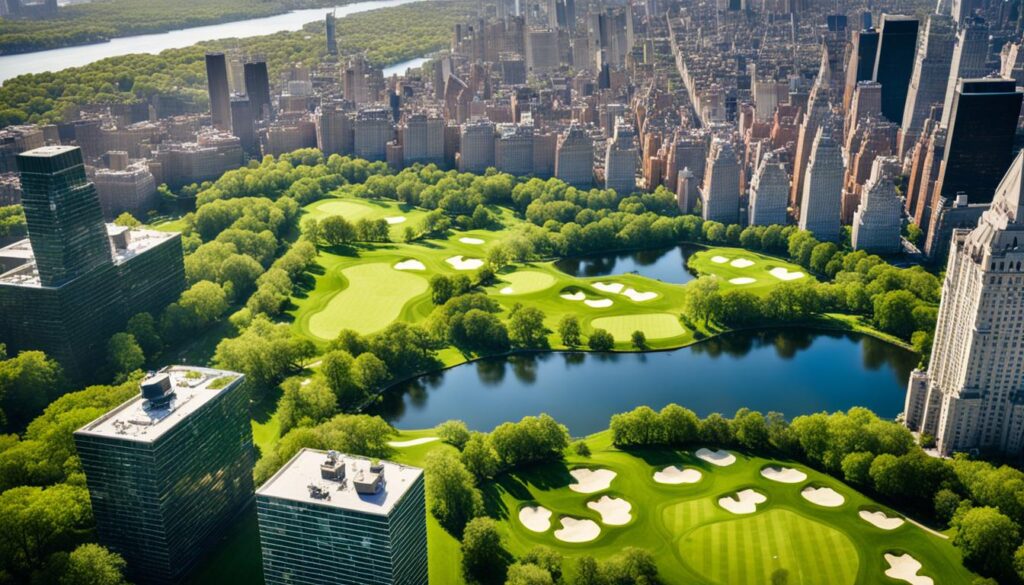 Private golf courses in New York City