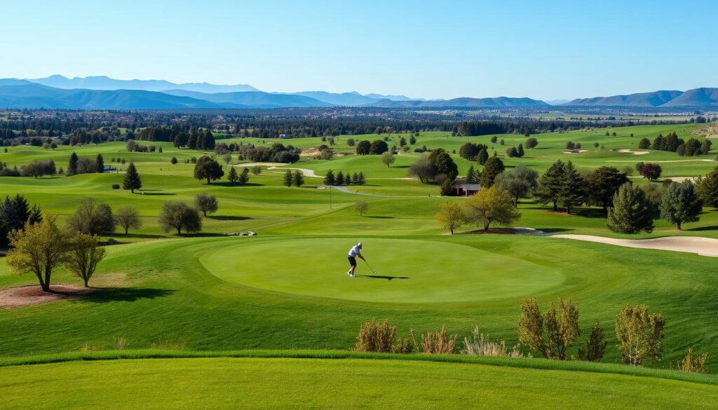 Public golf courses in Boise