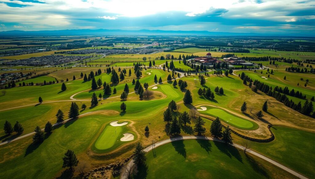 Redhawk Golf Course panoramic views