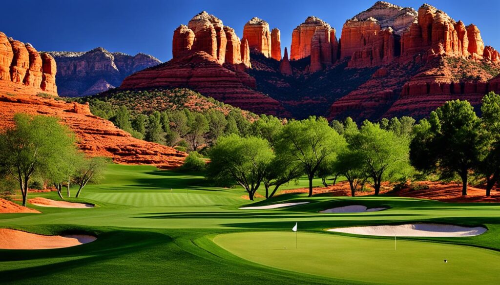 Scenic views at Sedona Golf Resort