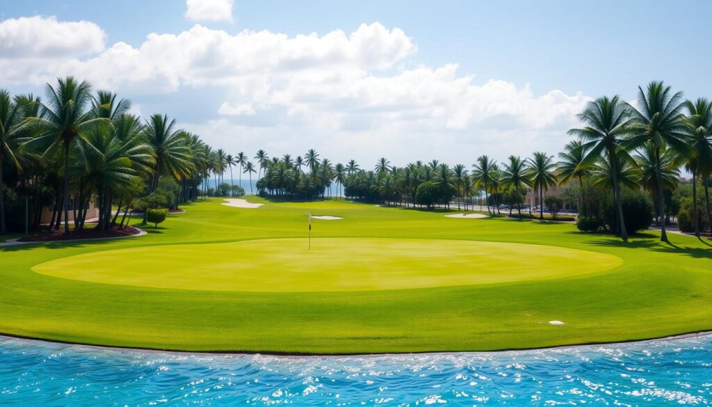 Scenic views of Boca Raton golf courses