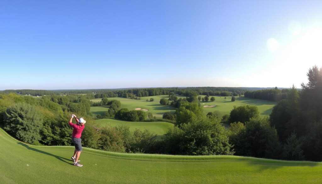 Scenic views of Rochester golf courses