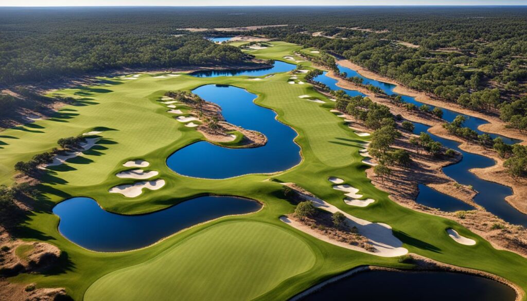 Southern Dunes Golf Club rolling fairways