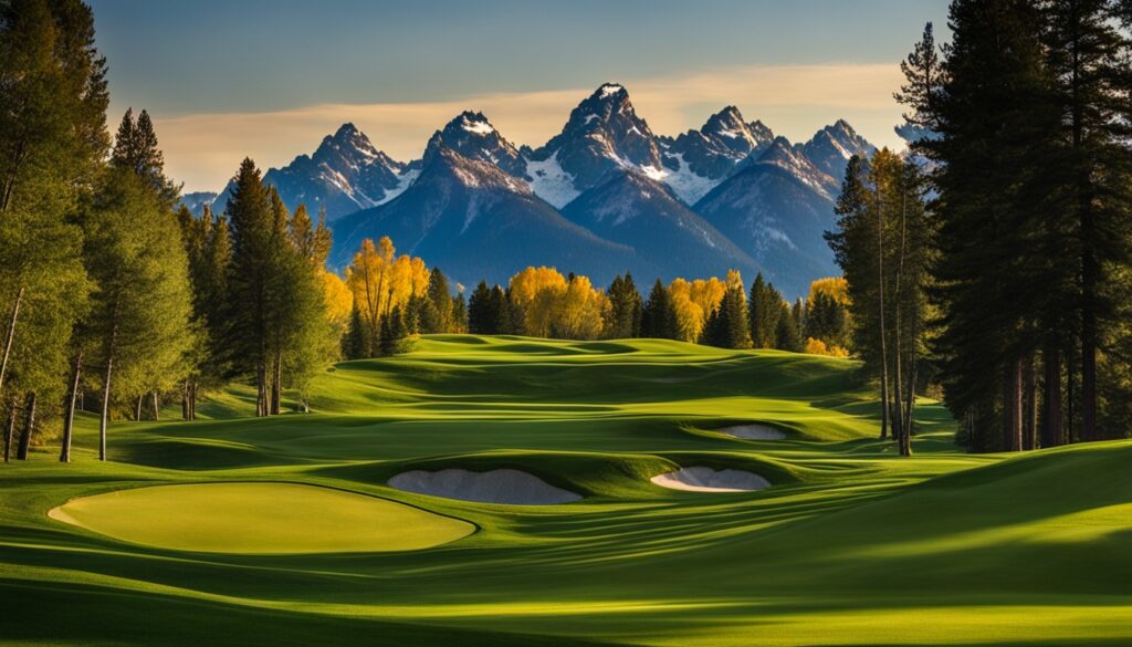 Teton Pines golf course