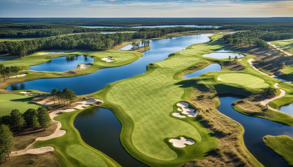 Thunder Bayou Golf Links course layout Thunder Bayou Golf Links course layout