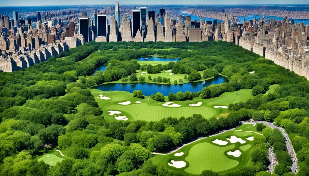 Urban golf development challenges in Central Park