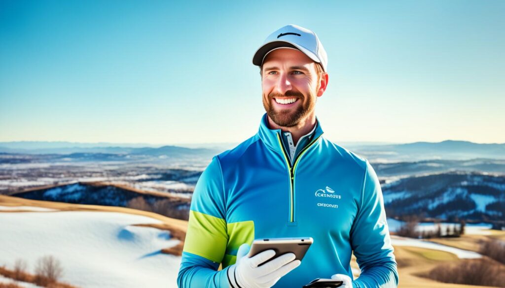 Winter golf course finder