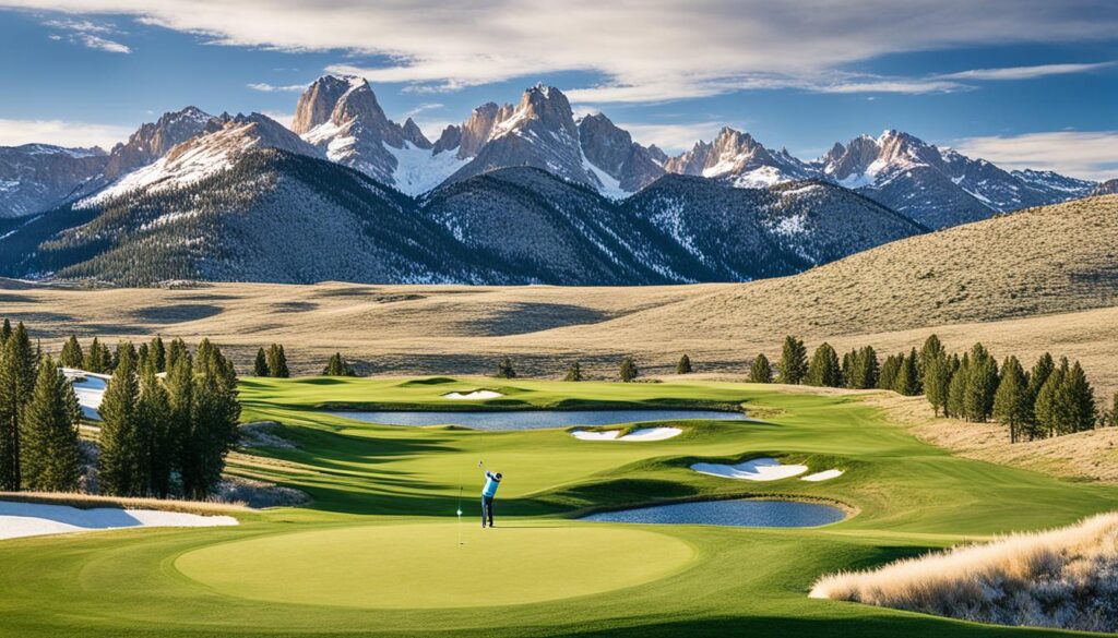 Wyoming golf trips