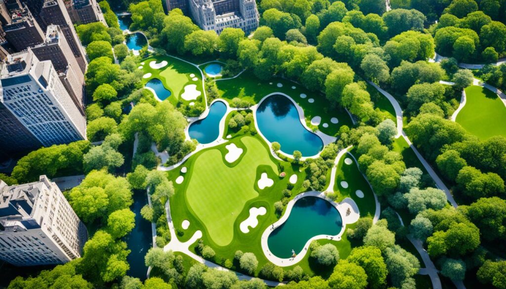 alternative golf activities in Central Park