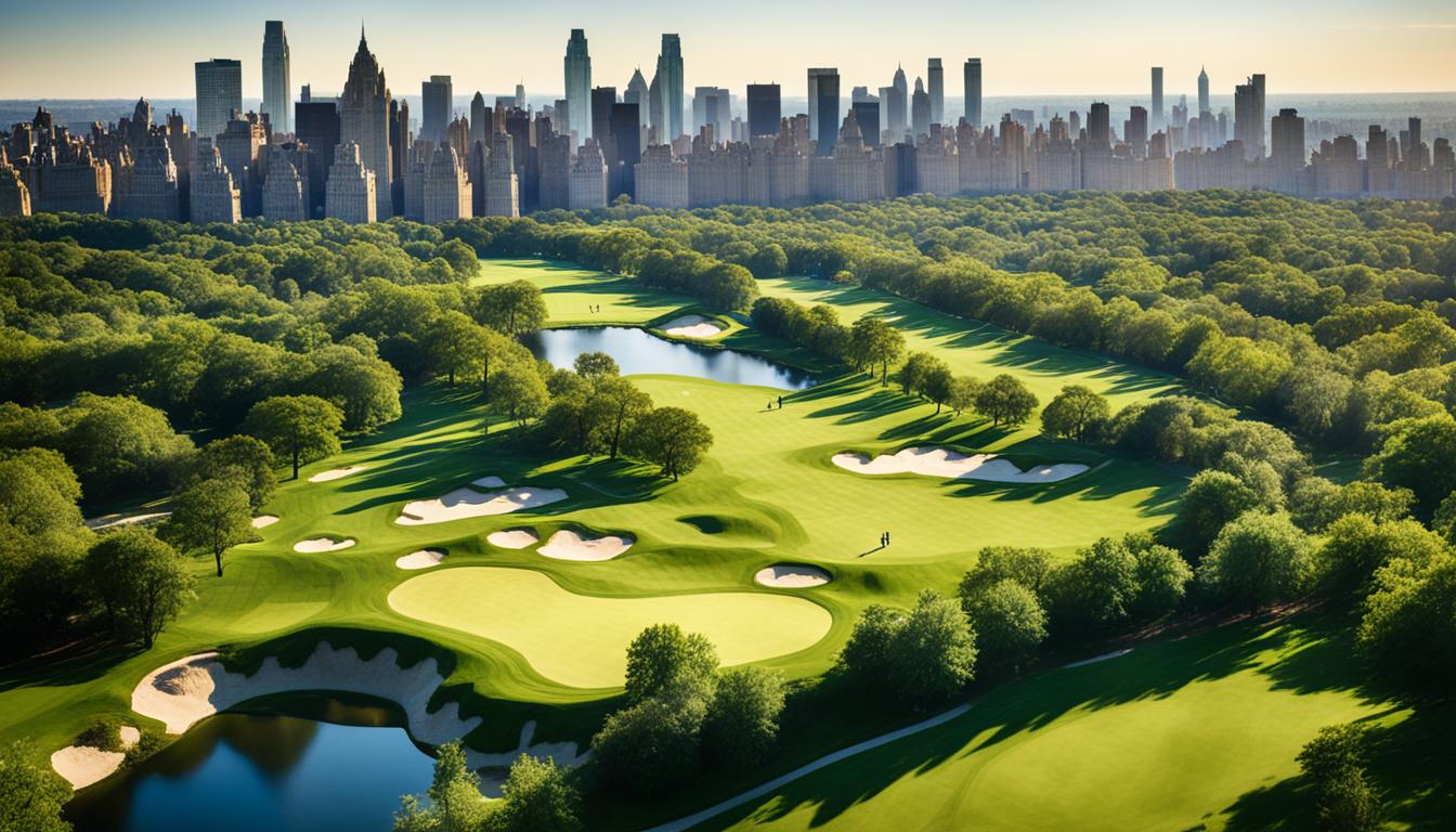 does central park have a golf course