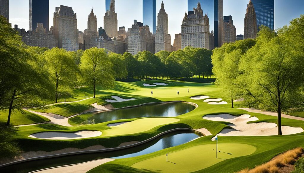 urban golf course design