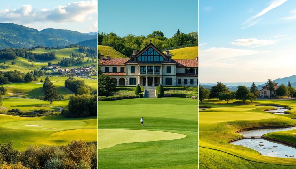 Italian golf course comparison