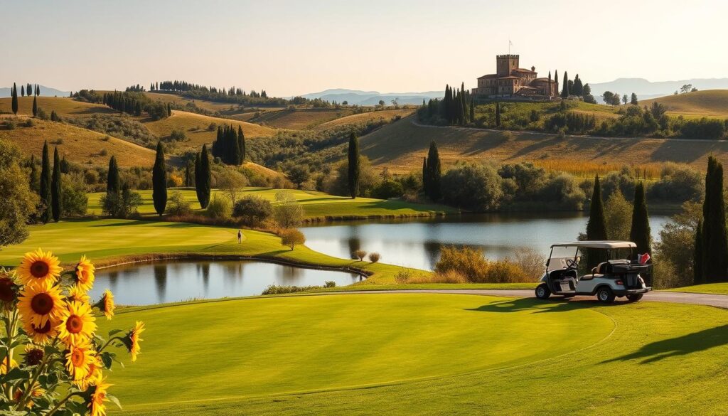 Italian golf tourism