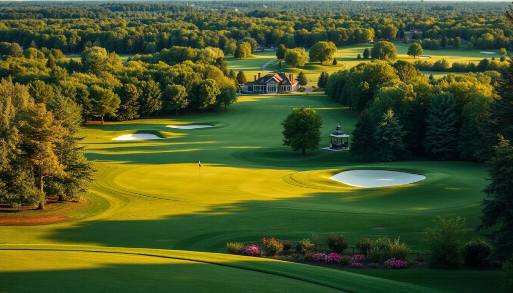 Private golf course in Indianapolis