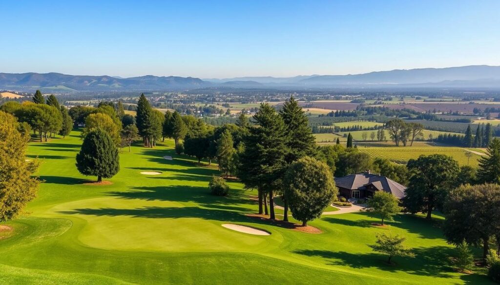 Private golf courses in Napa