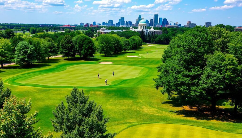 Raymond Memorial Golf Course downtown Columbus