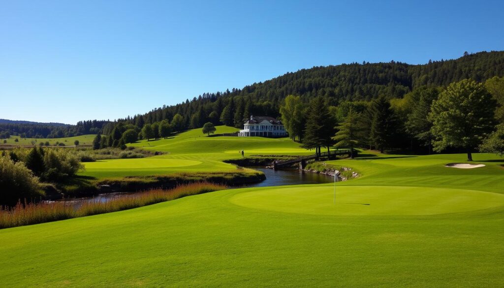 Scenic views at Crane Creek Reserve Golf Course