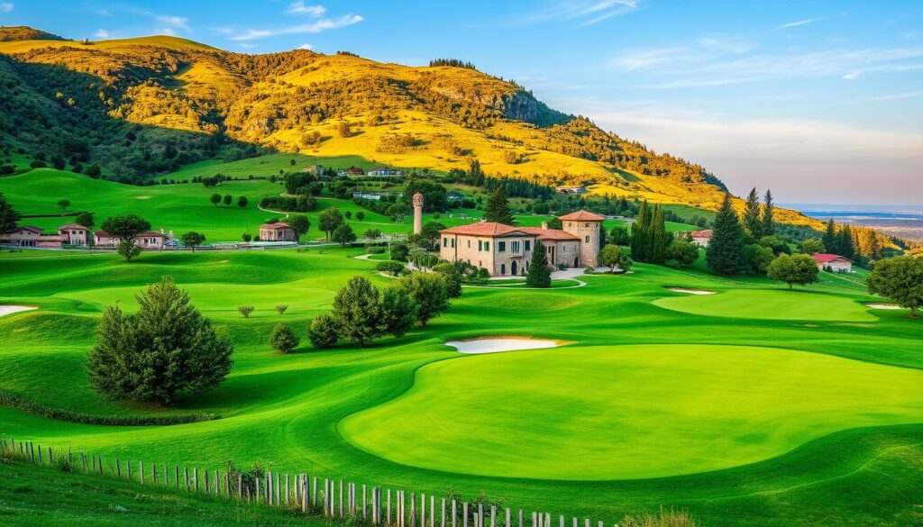 Semi-private golf courses in Italy