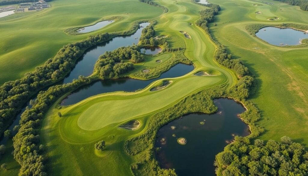 Sustainable golf course design