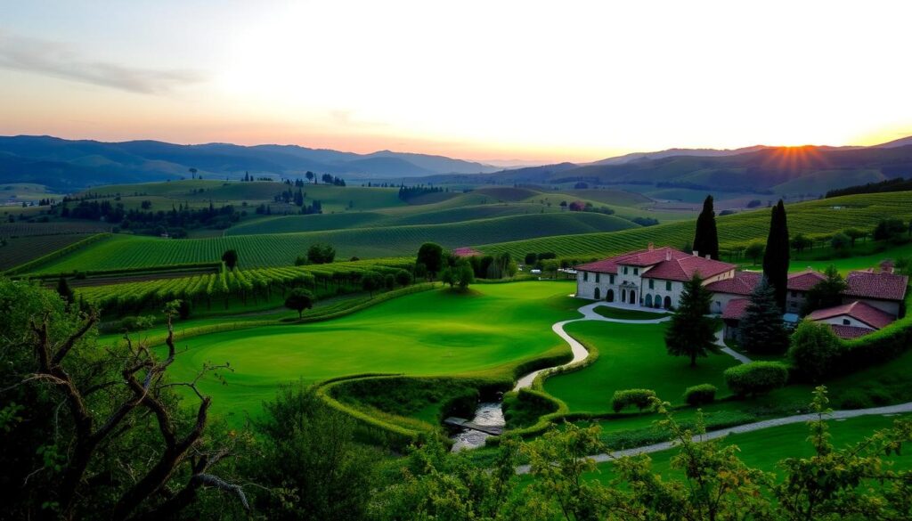 undiscovered golf courses in Italy