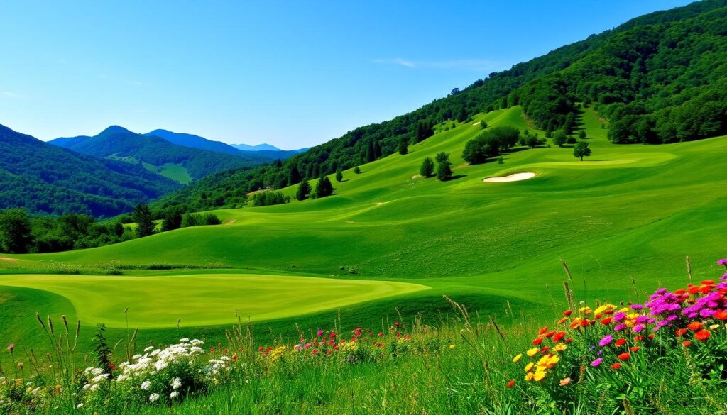 Blue Ridge Mountains golf course