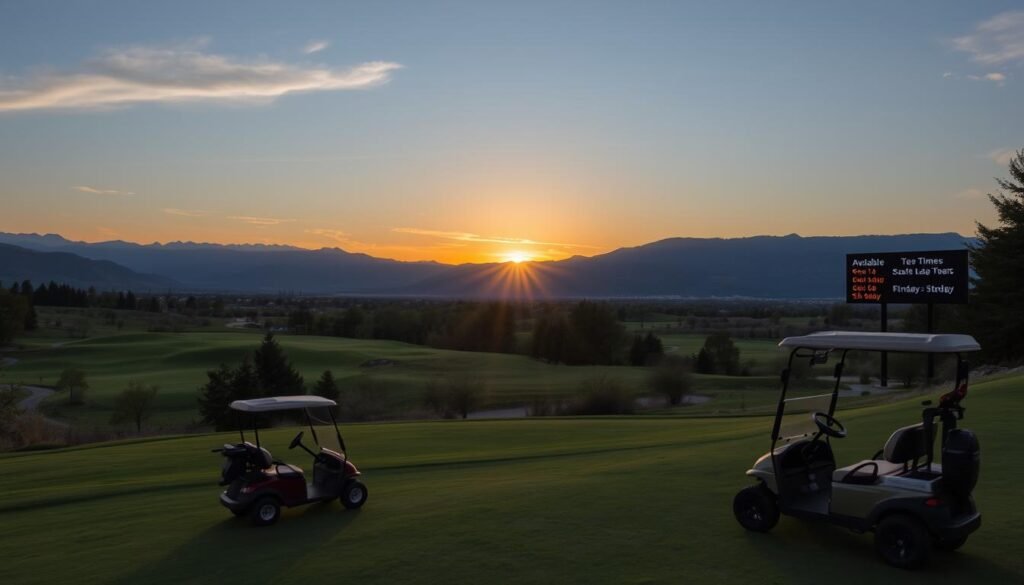 Booking golf tee times in Salt Lake City Booking golf tee times in Salt Lake City