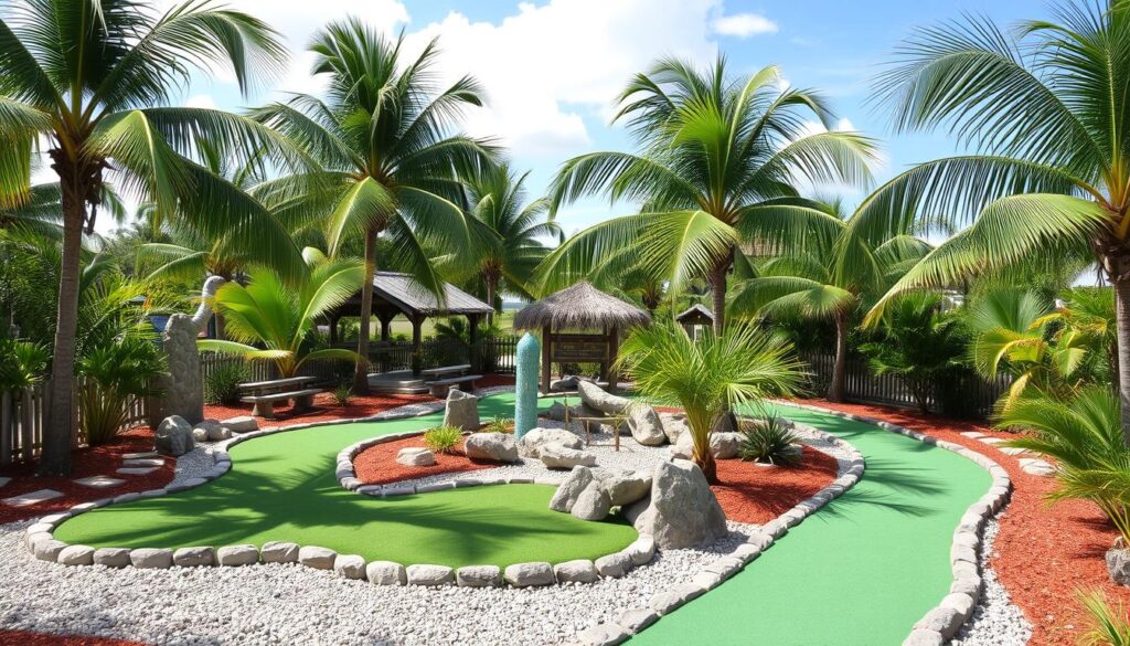 Boondocks Miniature Golf unique features