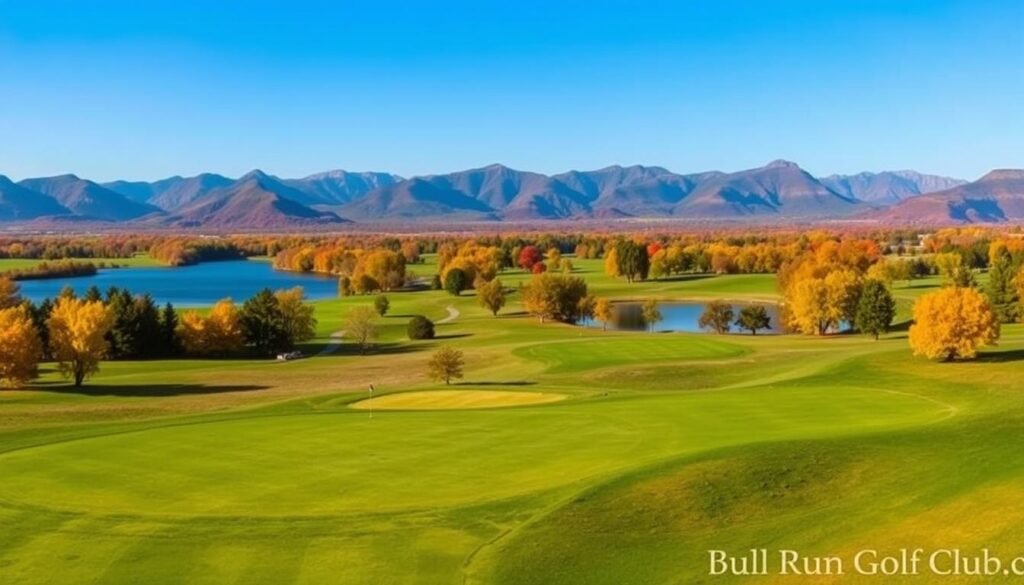 Bull Run Golf Club mountain view Bull Run Golf Club mountain view