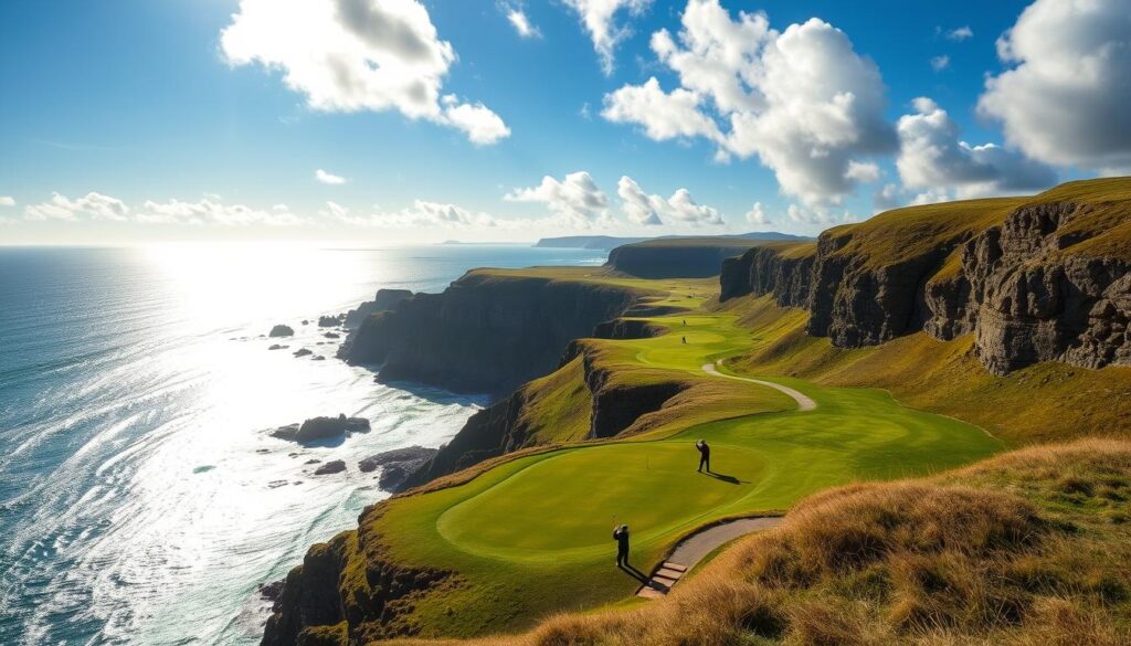 Cabot Cliffs cliff-top golf