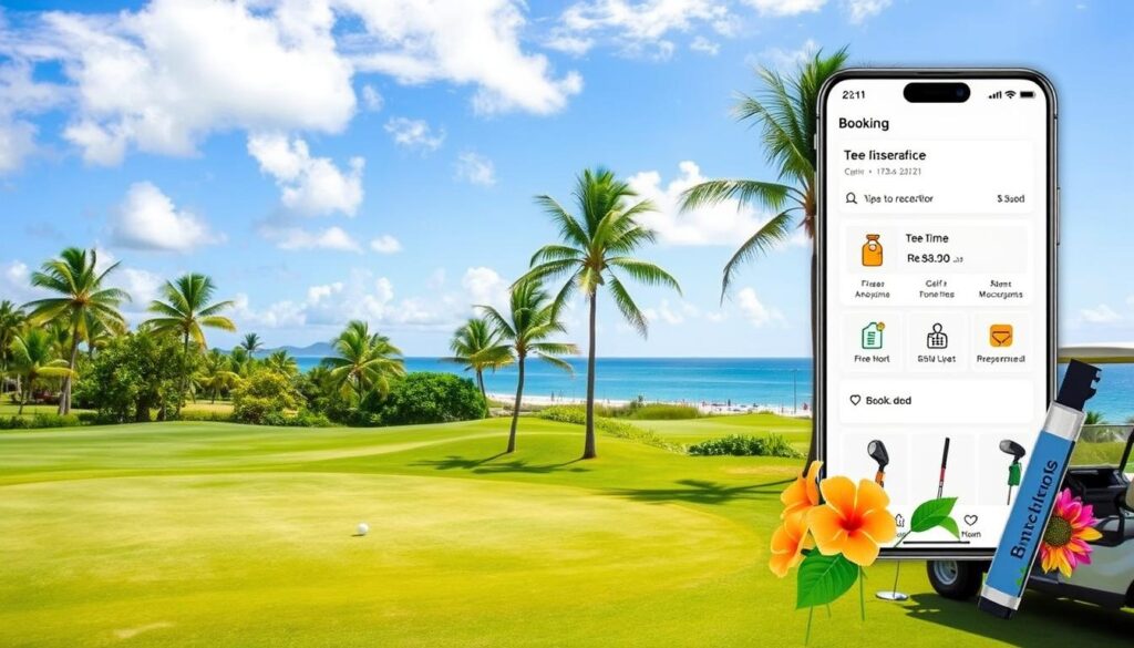 Cancun golf course tee time booking