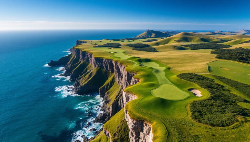 Cape Kidnappers clifftop golf course