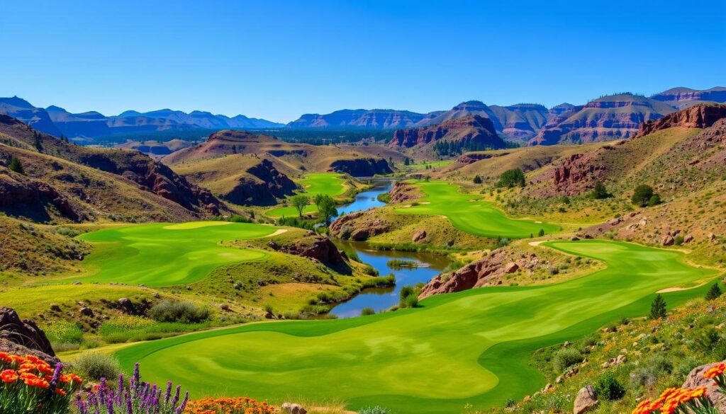 Cold Water Canyon Golf Course scenic views