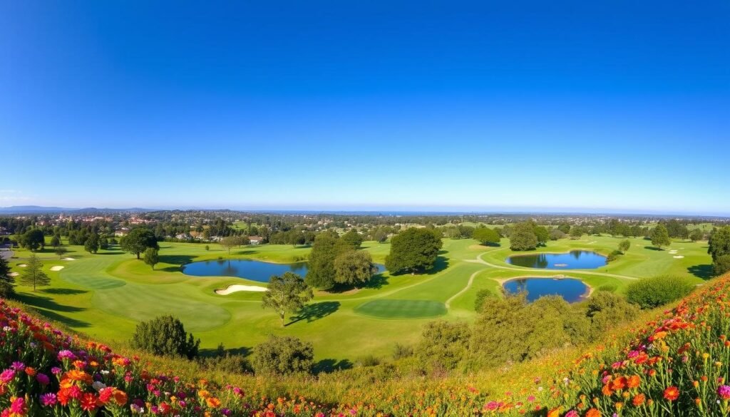 Del Monte Golf Course parkland layout Del Monte Golf Course parkland layout