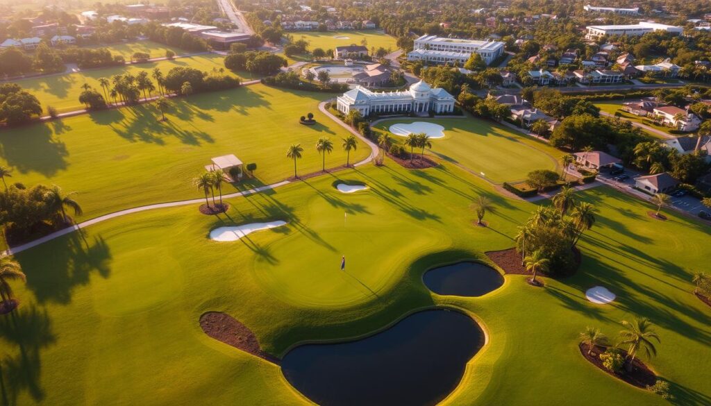 Delray Beach Golf Club historic course layout