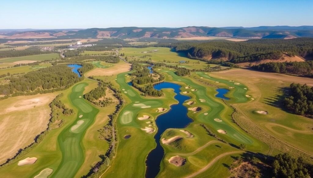 Eagle Bluff Golf Club course layout Eagle Bluff Golf Club course layout