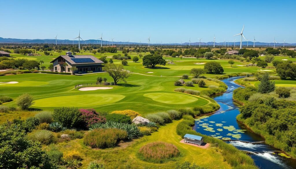 Eco-friendly golf courses