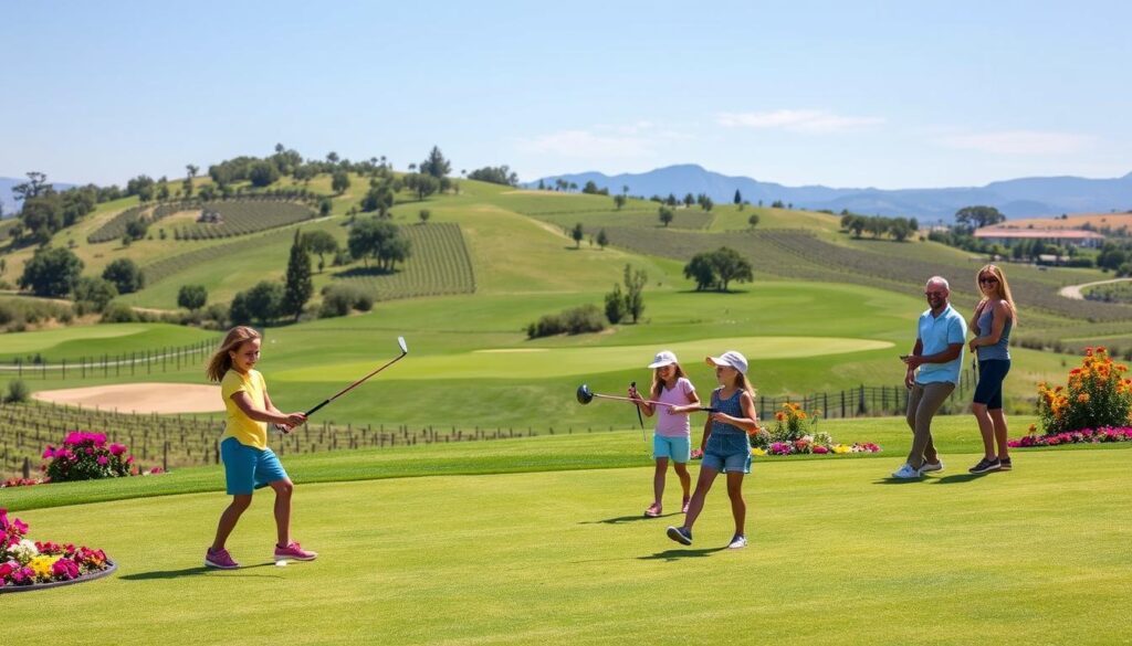 Family-friendly golf in Temecula